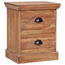 Carica l&#39;immagine nel visualizzatore di Gallery, Mobiletto con cassetti 40x30x50 cm in Legno Massello di Teak