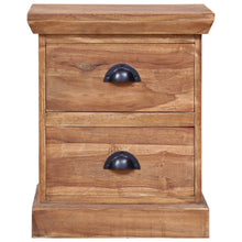 Carica l&#39;immagine nel visualizzatore di Gallery, Mobiletto con cassetti 40x30x50 cm in Legno Massello di Teak