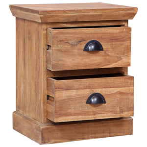 Mobiletto con cassetti 40x30x50 cm in Legno Massello di Teak