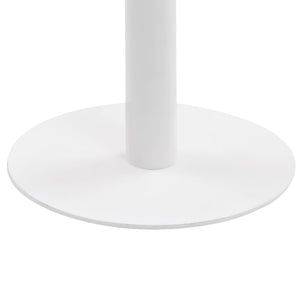 Tavolo da Pranzo Stile Bistrot Marrone Chiaro 80 cm in MDF