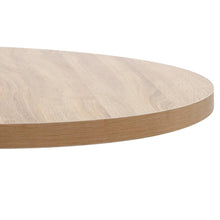Load image into Gallery viewer, Tavolo da Pranzo Stile Bistrot Marrone Chiaro 80 cm in MDF
