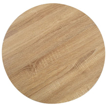 Load image into Gallery viewer, Tavolo da Pranzo Stile Bistrot Marrone Chiaro 80 cm in MDF