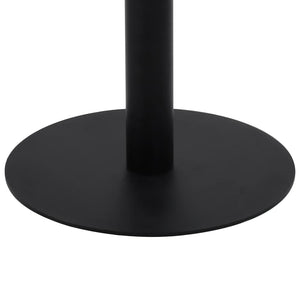 Tavolo da Pranzo Stile Bistrot Marrone Chiaro 80 cm in MDF
