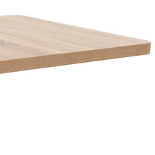 Load image into Gallery viewer, Tavolo da Pranzo Stile Bistrot Marrone Chiaro 80x80 cm in MDF