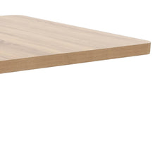 Load image into Gallery viewer, Tavolo da Pranzo Stile Bistrot Marrone Chiaro 80x80 cm in MDF