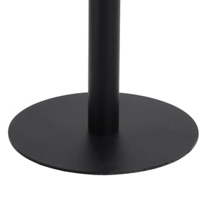 Tavolo da Pranzo Stile Bistrot Marrone Chiaro 80x80 cm in MDF