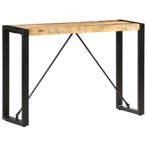 Mobiletto Consolle 110x35x76 cm in Legno Massello di Mango