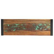 Load image into Gallery viewer, Mobiletto Consolle 110x35x76 cm in Legno Massello di Recupero