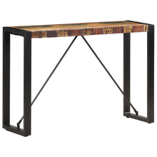 Load image into Gallery viewer, Mobiletto Consolle 110x35x76 cm in Legno Massello di Recupero
