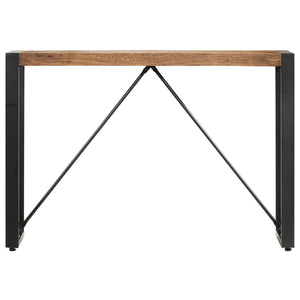 Mobiletto Consolle 110x35x76 cm in Legno Massello di Sheesham