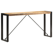 Charger l&#39;image dans la galerie, Mobiletto Consolle 150x35x76 cm in Legno Massello di Mango