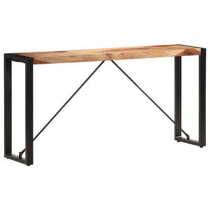 Mobiletto Consolle 150x35x76 cm in Legno Massello di Sheesham