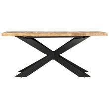 Load image into Gallery viewer, Tavolo da Pranzo 180x90x76 cm in Legno Massello di Mango Grezzo