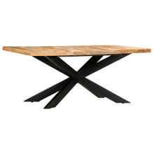 Load image into Gallery viewer, Tavolo da Pranzo 180x90x76 cm in Legno Massello di Mango Grezzo