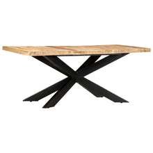 Load image into Gallery viewer, Tavolo da Pranzo 180x90x76 cm in Legno Massello di Mango Grezzo