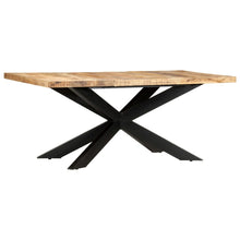 Load image into Gallery viewer, Tavolo da Pranzo 180x90x76 cm in Legno Massello di Mango Grezzo