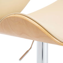 Charger l&#39;image dans la galerie, Sedia da Bar Crema in Similpelle