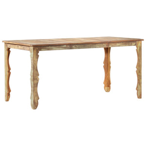Tavolo da Pranzo 160x80x76 cm in Legno Massello di Recupero