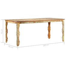 Load image into Gallery viewer, Tavolo da Pranzo 180x90x76 cm in Legno Massello di Recupero