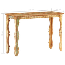 Load image into Gallery viewer, Mobiletto Consolle 110x40x76 cm in Legno Massello di Recupero