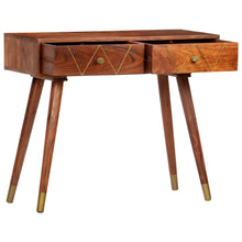 Carica l&#39;immagine nel visualizzatore di Gallery, Tavolo Consolle 90x35x76 cm in Legno Massello d&#39;Acacia