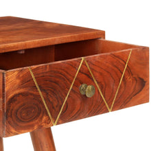 Carica l&#39;immagine nel visualizzatore di Gallery, Tavolo Consolle 90x35x76 cm in Legno Massello d&#39;Acacia