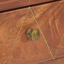 Carica l&#39;immagine nel visualizzatore di Gallery, Tavolo Consolle 90x35x76 cm in Legno Massello d&#39;Acacia