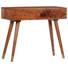 Carica l&#39;immagine nel visualizzatore di Gallery, Tavolo Consolle 90x35x76 cm in Legno Massello d&#39;Acacia