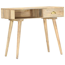 Load image into Gallery viewer, Tavolo Consolle 90x45x75 cm in Legno Massello di Mango