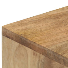 Load image into Gallery viewer, Tavolo Consolle 90x45x75 cm in Legno Massello di Mango