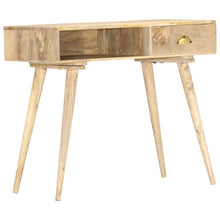 Load image into Gallery viewer, Tavolo Consolle 90x45x75 cm in Legno Massello di Mango