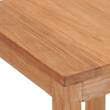 Load image into Gallery viewer, Sgabelli da Bar 2 pz in Legno Massello di Teak