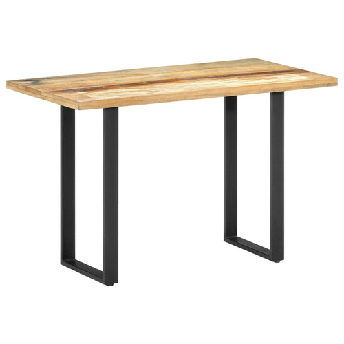 Tavolo da Pranzo 120x60x76 cm in Legno Massello di Recupero
