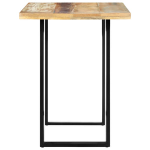 Tavolo da Pranzo 120x60x76 cm in Legno Massello di Recupero