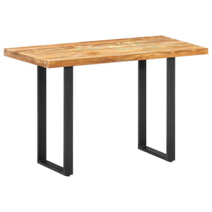 Tavolo da Pranzo 120x60x76 cm in Legno Massello di Recupero
