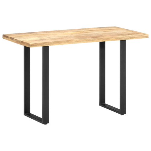 Tavolo da Pranzo 120x60x76 cm in Legno Massello di Mango