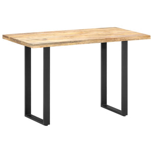 Tavolo da Pranzo 120x60x76 cm in Legno Massello di Mango