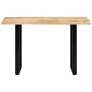 Tavolo da Pranzo 120x60x76 cm in Legno Massello di Mango