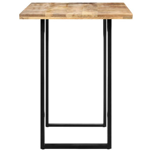 Tavolo da Pranzo 120x60x76 cm in Legno Massello di Mango