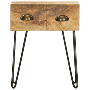 Mobiletto 1 cassetto 40x30x50 cm in Legno Massello di Mango