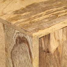 Load image into Gallery viewer, Mobiletto 2 cassetti 40x30x50 cm in Legno Massello di Mango
