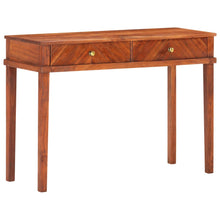 Carica l&#39;immagine nel visualizzatore di Gallery, Mobiletto Consolle 110x40x76 cm in Legno Massello di Acacia
