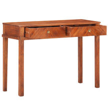 Carica l&#39;immagine nel visualizzatore di Gallery, Mobiletto Consolle 110x40x76 cm in Legno Massello di Acacia
