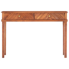 Carica l&#39;immagine nel visualizzatore di Gallery, Mobiletto Consolle 110x40x76 cm in Legno Massello di Acacia