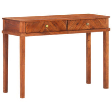 Carica l&#39;immagine nel visualizzatore di Gallery, Mobiletto Consolle 110x40x76 cm in Legno Massello di Acacia