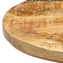 Load image into Gallery viewer, Sgabelli da Bar 2 pz in Legno Grezzo di Mango