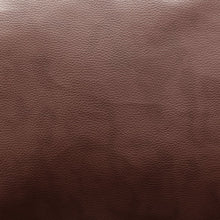 Carica l&#39;immagine nel visualizzatore di Gallery, Divano Angolare in Ecopelle Marrone
