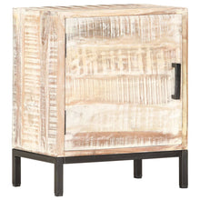 Carica l&#39;immagine nel visualizzatore di Gallery, Mobiletto con anta 40x30x50 cm in Legno Massello di Acacia