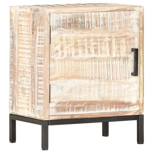 Mobiletto con anta 40x30x50 cm in Legno Massello di Acacia