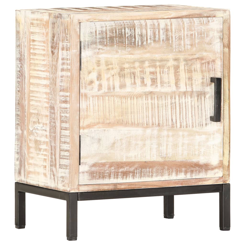 Mobiletto con anta 40x30x50 cm in Legno Massello di Acacia